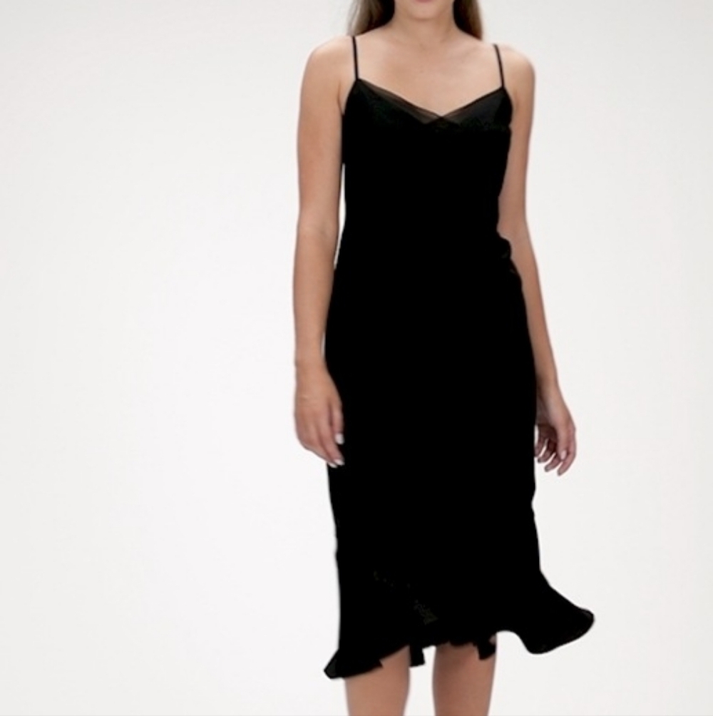 Banana Republic Fishtail Midi Sheath Dress
